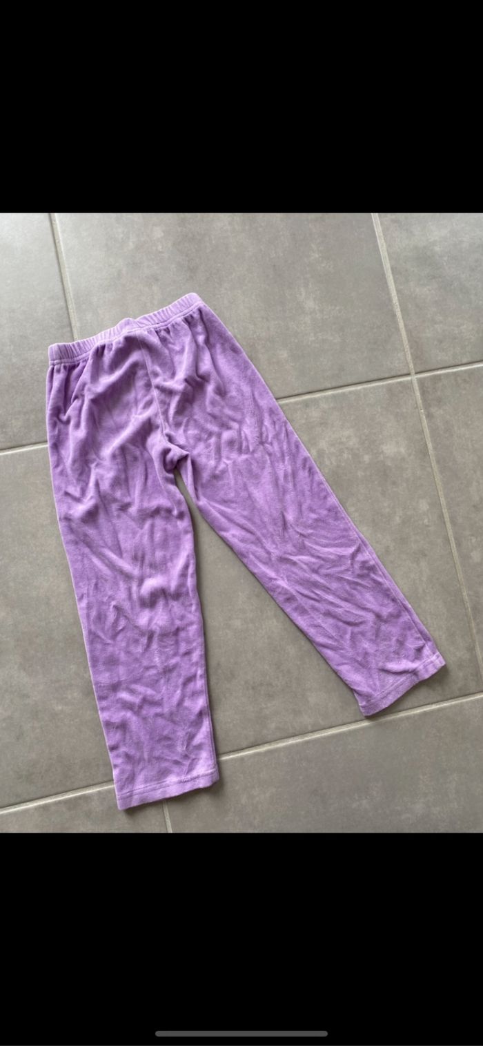 Bas de pyjama velours 6 ans - photo numéro 9