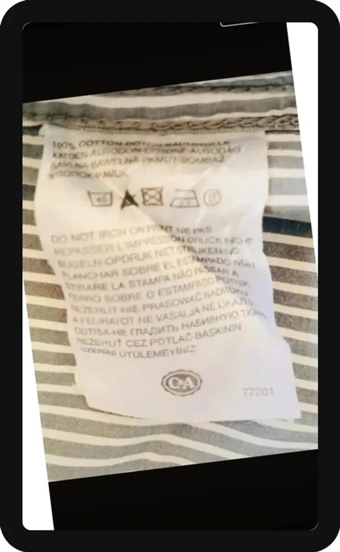 Chemise homme M Angelo Litrico C&A - photo numéro 8
