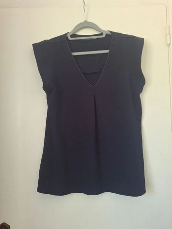 Blouse bleu marine taille 38