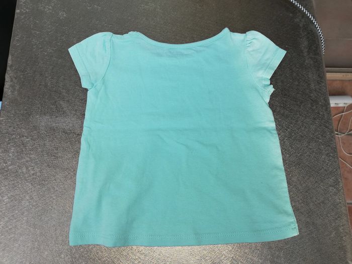 Tee-shirt manches courtes 12 mois fille in extenso - photo numéro 5