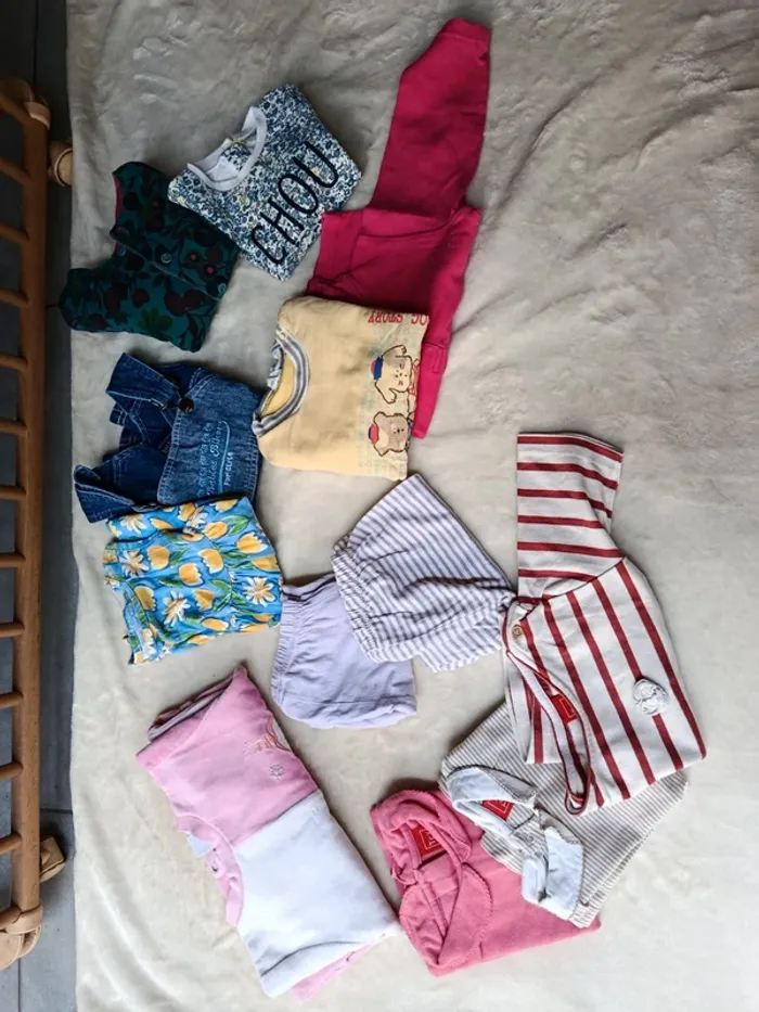 Lots vêtements bébé fille - photo numéro 4