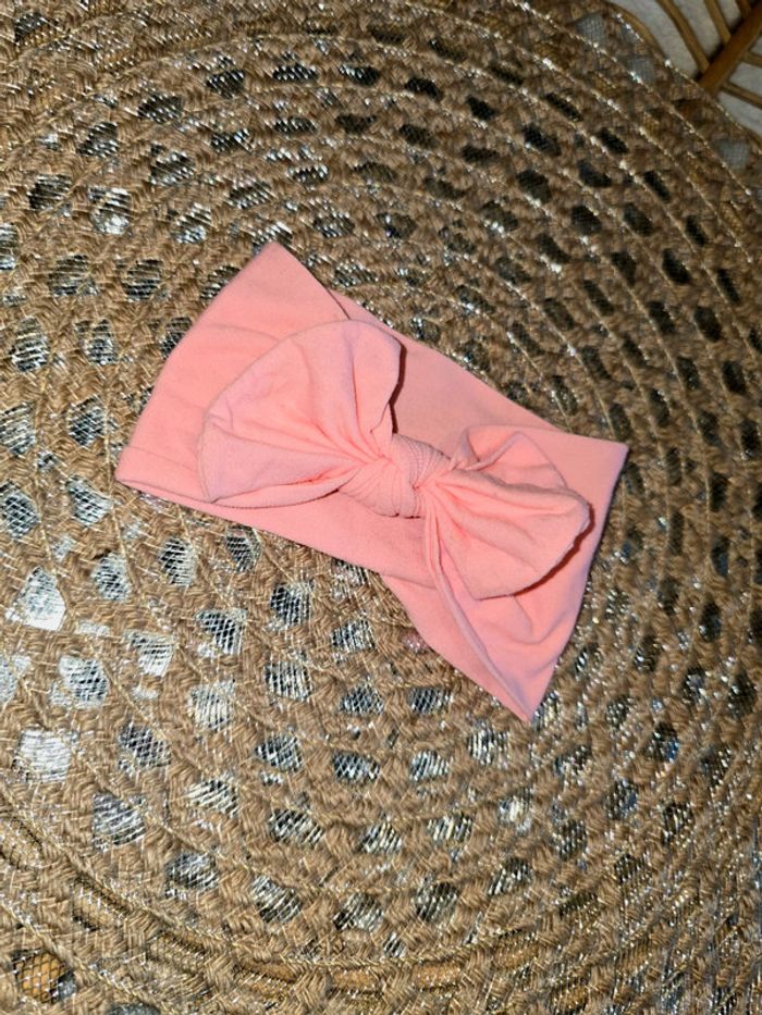 Bandeau rose noeud