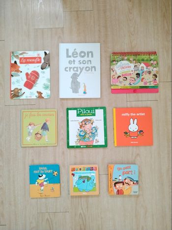 Lot 9 livres enfant