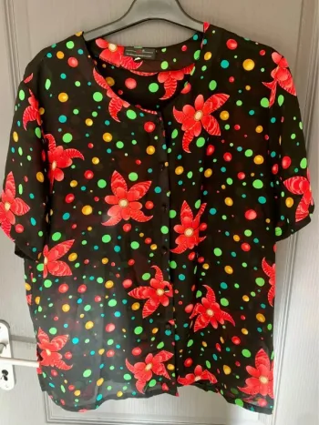 Chemise floral L - Zhe Jangouhai Garment Factory