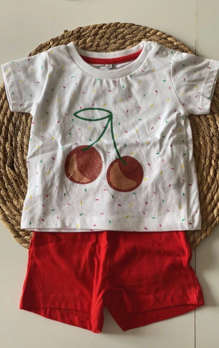 Ensemble fille « Cerise »