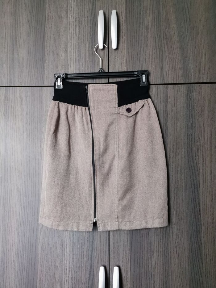 Jupe à taille élastiquée