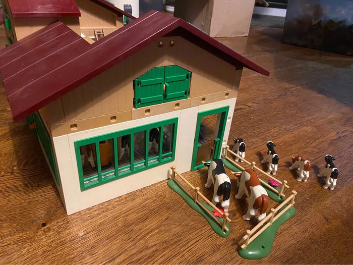 Ferme moderne playmobil avec silo - photo numéro 7