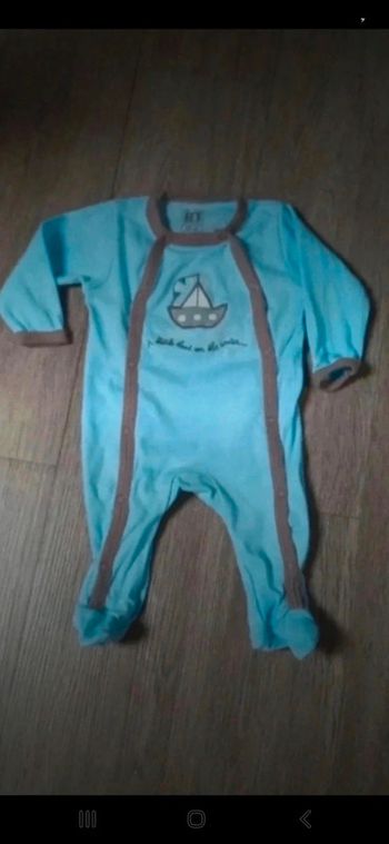 Pyjama fin in Extenso 3mois 62cm ouverture devant 👻