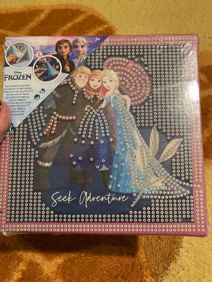 Tableau Diamond painting neuf reine des neiges