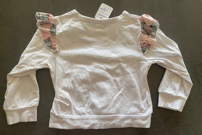 T-shirt blanc longues manches koala SHEIN 2 ans/92 cm [ref.26B038] - photo numéro 3