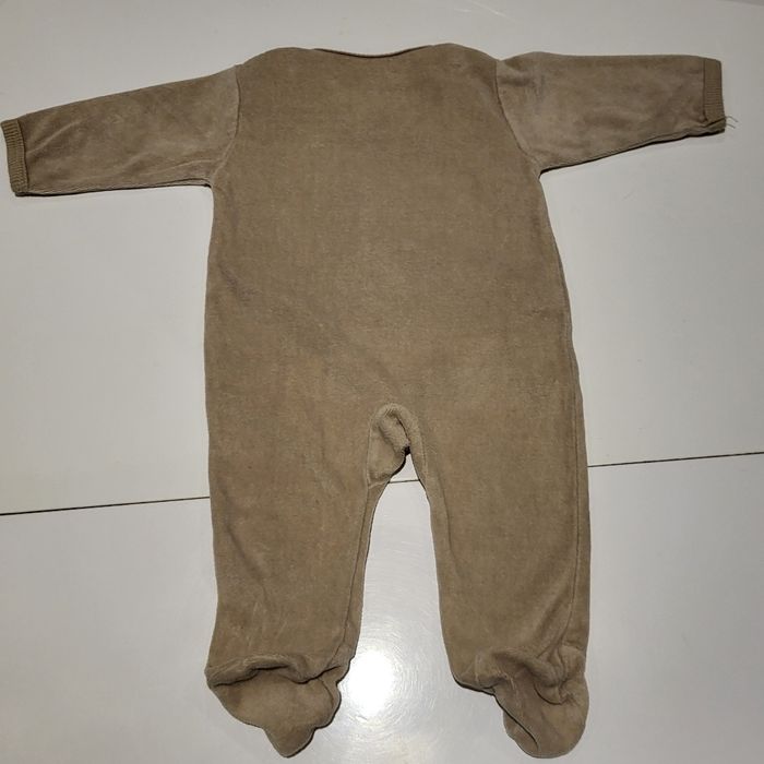 Lot de 2 pyjamas mixte velours bébé 3 mois - photo numéro 7