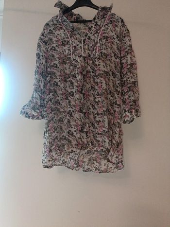 Blouse fleur