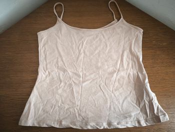 Débardeur rose très clair femme