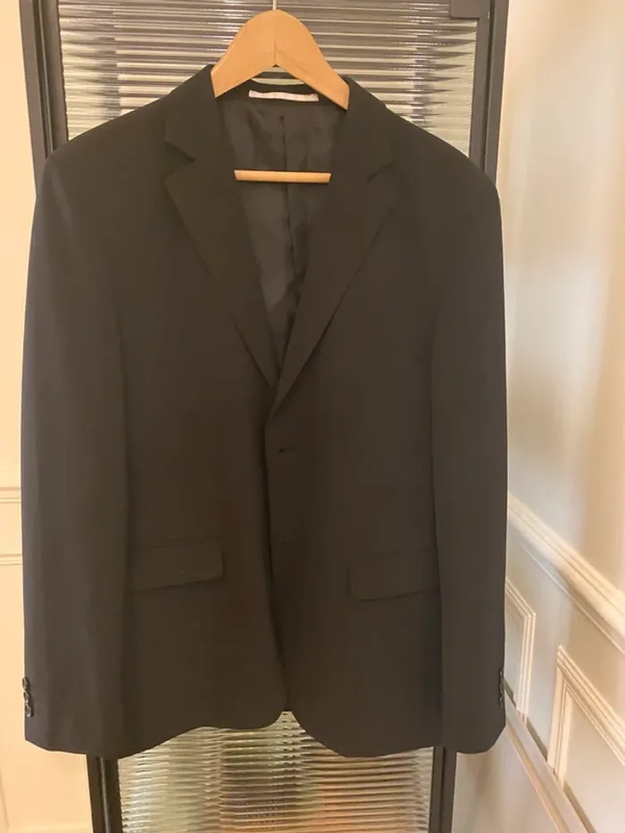 Veste de costume noire Bricevtaille 48 - photo numéro 2