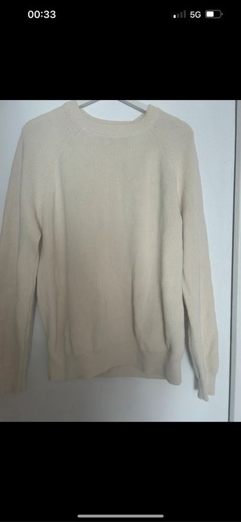 Pull crème Zara