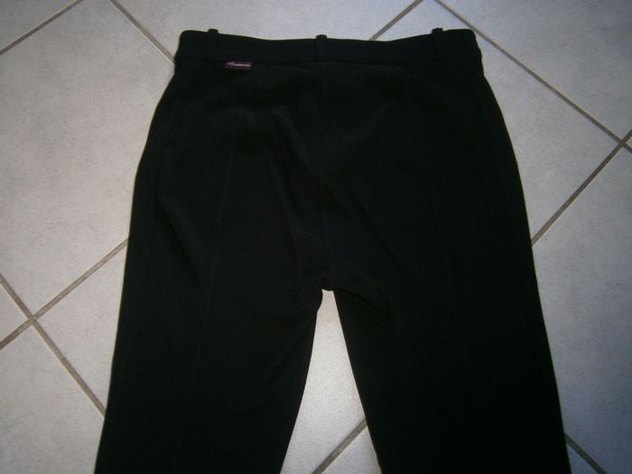 Pantalon d'équitation noir DECATHLON Taille 40 - photo numéro 9