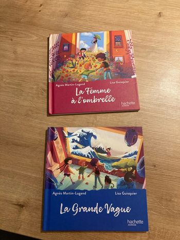 Livres macdo la grande vague et la femme à l’ombrelle