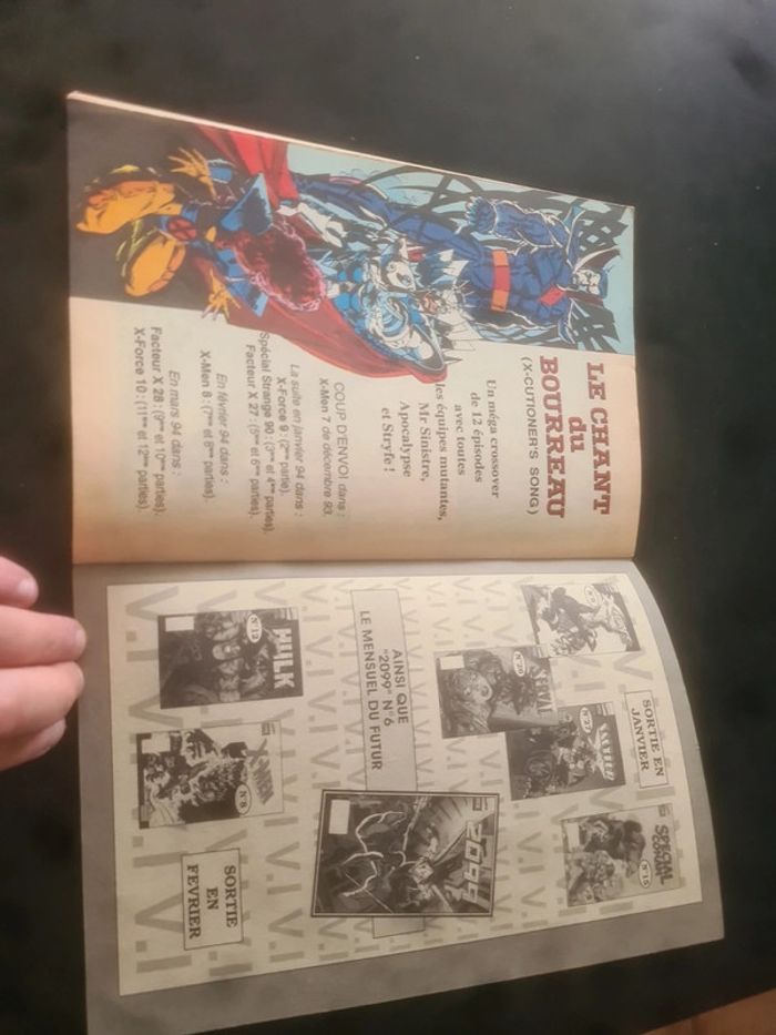 Marvel comics facteur 1992 - photo numéro 3