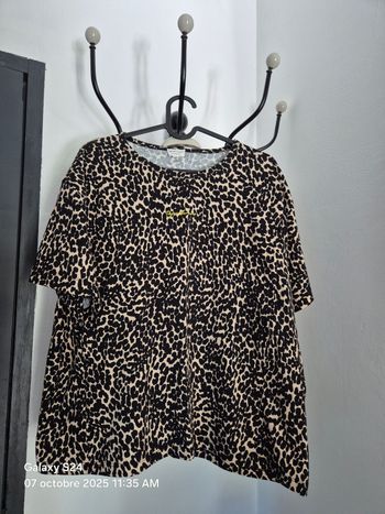 Tajine banane léopard lait'opard tshirt allaitement léo