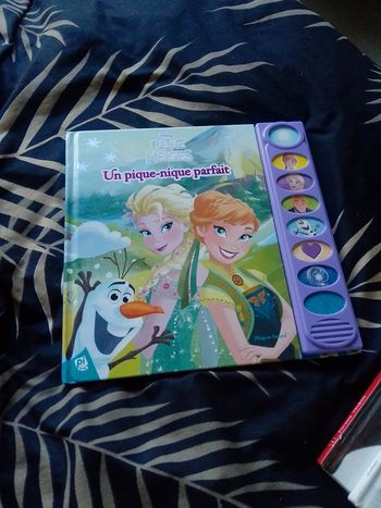 Livre sonore La reine des neiges