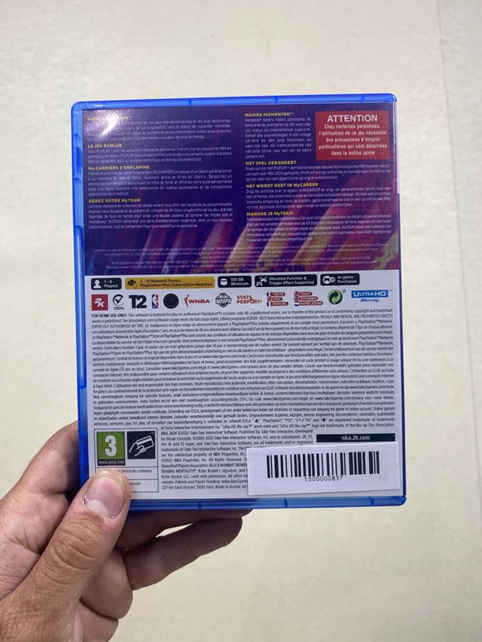 🎮 Jeu PS5 – NBA 2K24 Edition Kobe Bryant - photo numéro 2