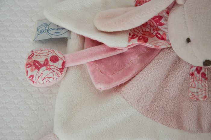 DOUDOU PLAT LAPIN ROSE ** DOUDOU et COMPAGNIE ** 1679 - photo numéro 6