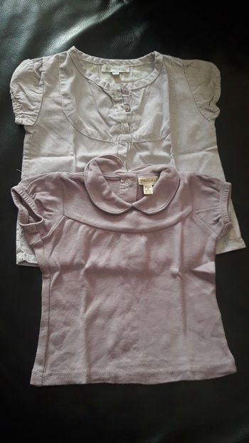 Lot 2 tee shirt 6 mois