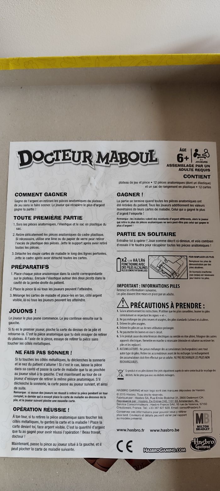 Jeu Docteur Maboul - photo numéro 2