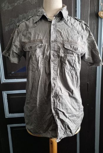 Chemise grise taille S