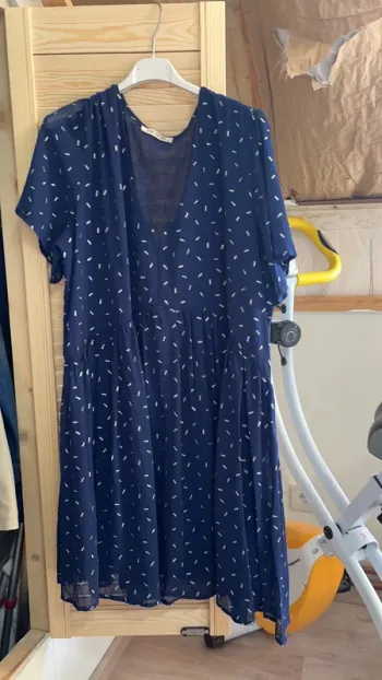 Robe bleu