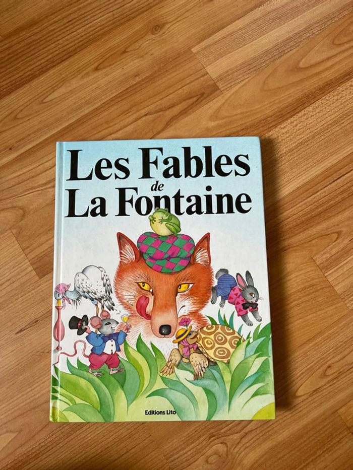 Les fables de la fontaine ( livre ) édition Lito