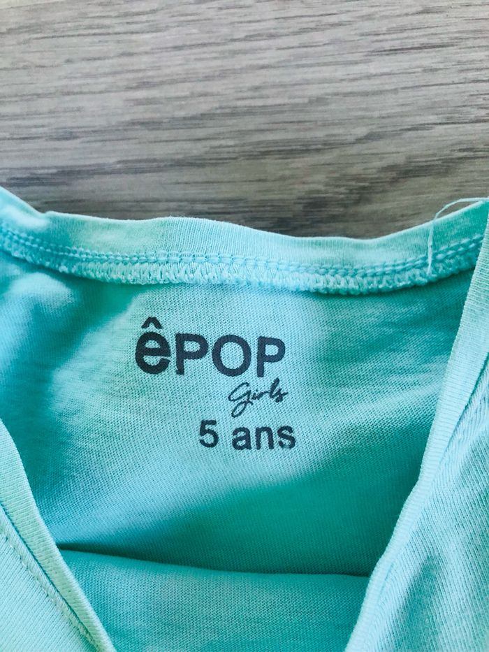 Teeshirt lemon bleu fille 5 ans limonade epop girls - photo numéro 3