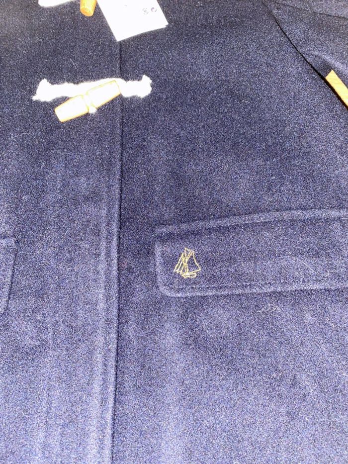 Duffle coat petit bateau neuf 5 ans marine - photo numéro 6