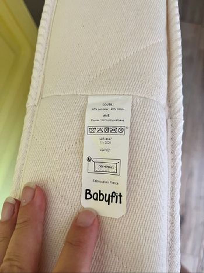 Matelas baby clim 60x120 - photo numéro 3