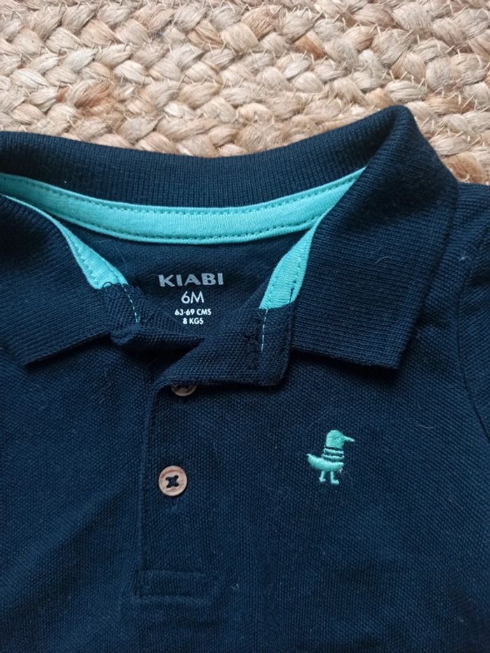Ensemble short/polo kiabi taille 6 mois - photo numéro 3