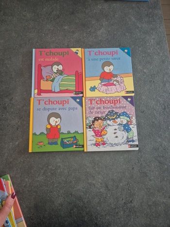 Lot livre t'choupi