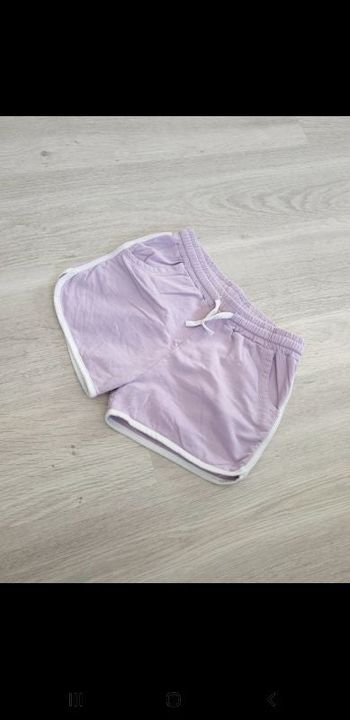 Short fille 12 ans violet