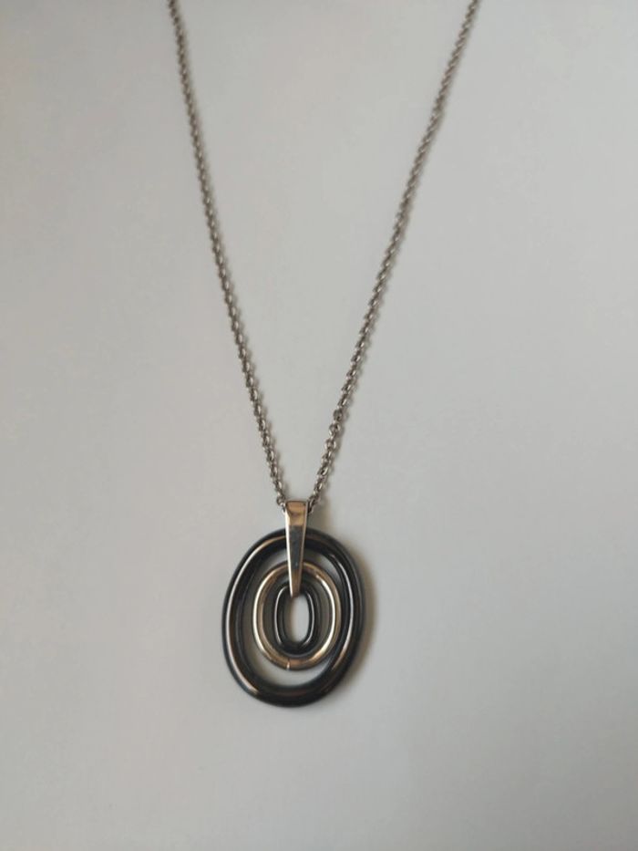 Collier avec pendentif céramique