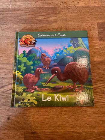 Livre Altaya Le monde des animaux Sauvages Animaux de la forêt Le Kiwi