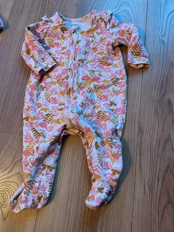 Pyjama fleur 3 mois