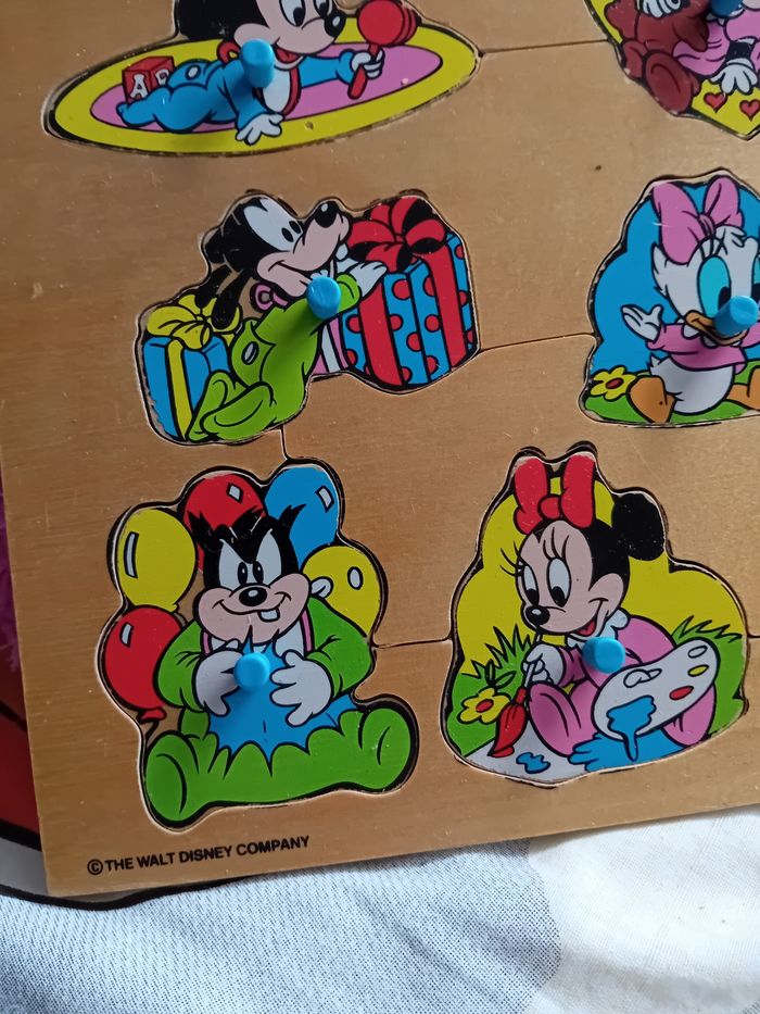 Puzzle bois vintage Walt Disney