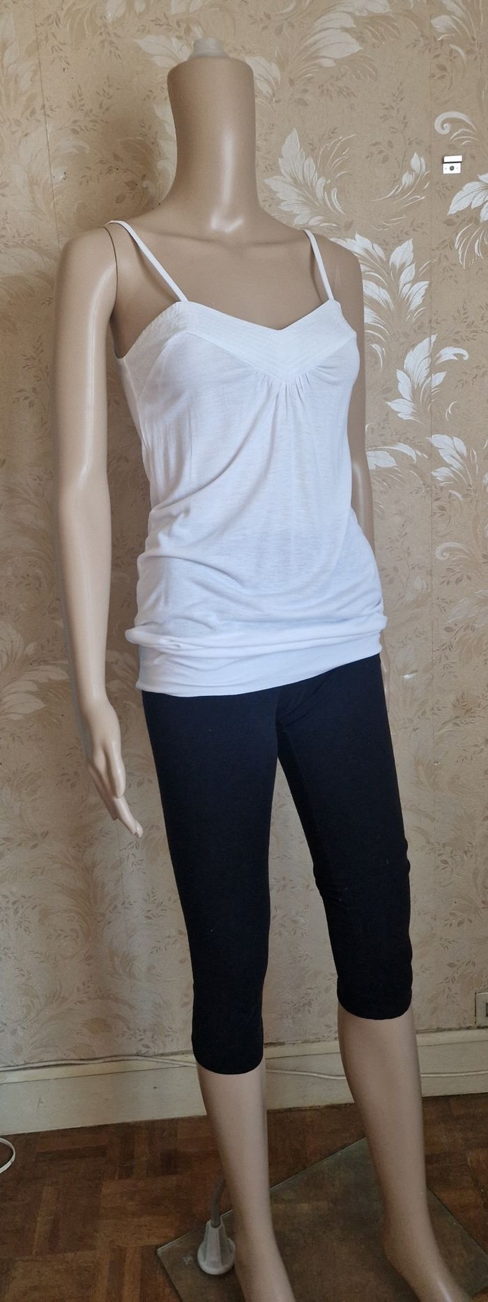 Debardeur blanc taille 1