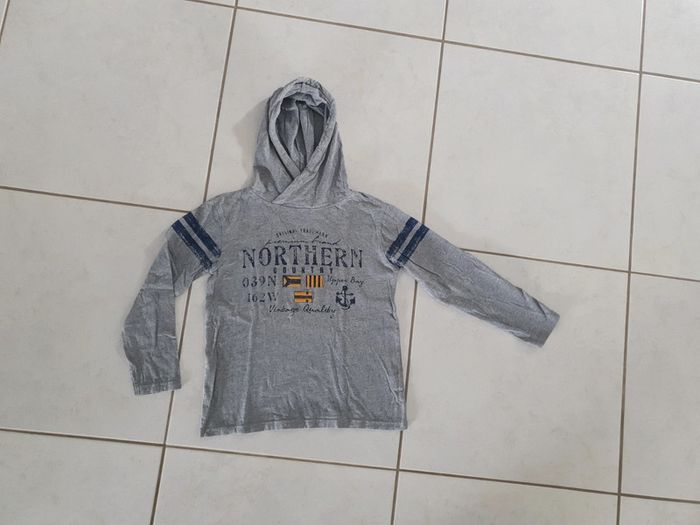 Sweat leger /T-shirt garçon Tao 8/10 ans U14 - photo numéro 2