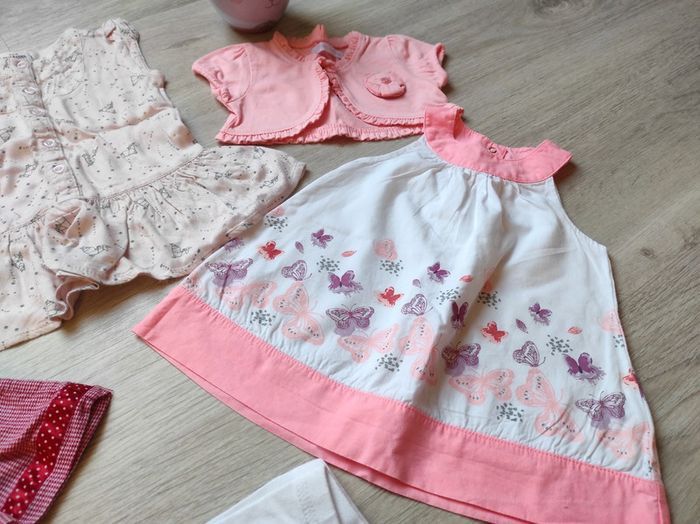 Lot de 3 robes été 6 mois - photo numéro 2