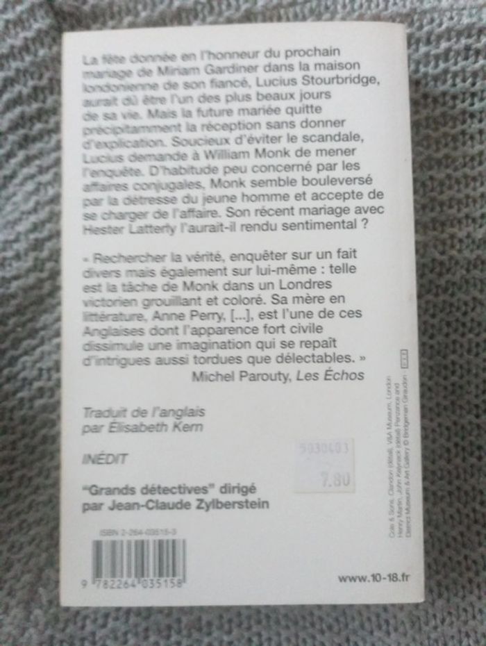 Anne Perry - Passé sous silence - photo numéro 3