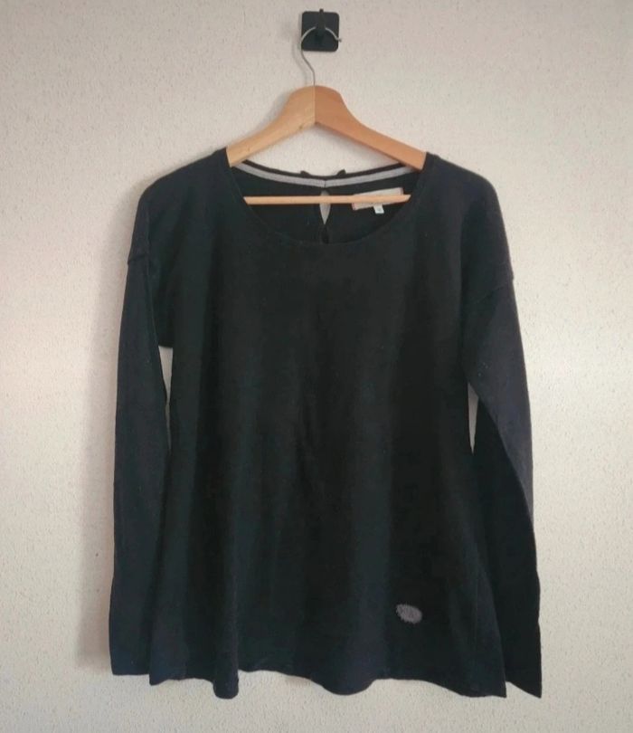 Haut noir avec nœuds dos – Taille M – Kelly Rose – Bon état