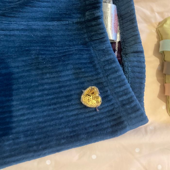 Legging en velours couleur taupe - photo numéro 3