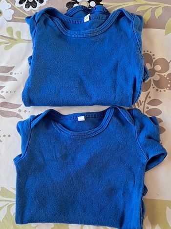 Lot de 2 bodies MC 74cm