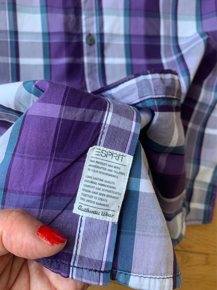 Chemise à carreaux Esprit taille XL - photo numéro 6