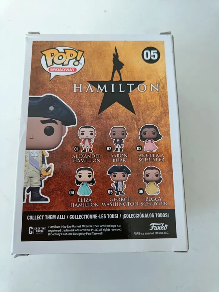 Funko Pop George Washington Hamilton 05 - photo numéro 3